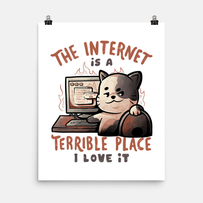 A Terrible Place-none matte poster-eduely