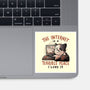 A Terrible Place-none glossy sticker-eduely