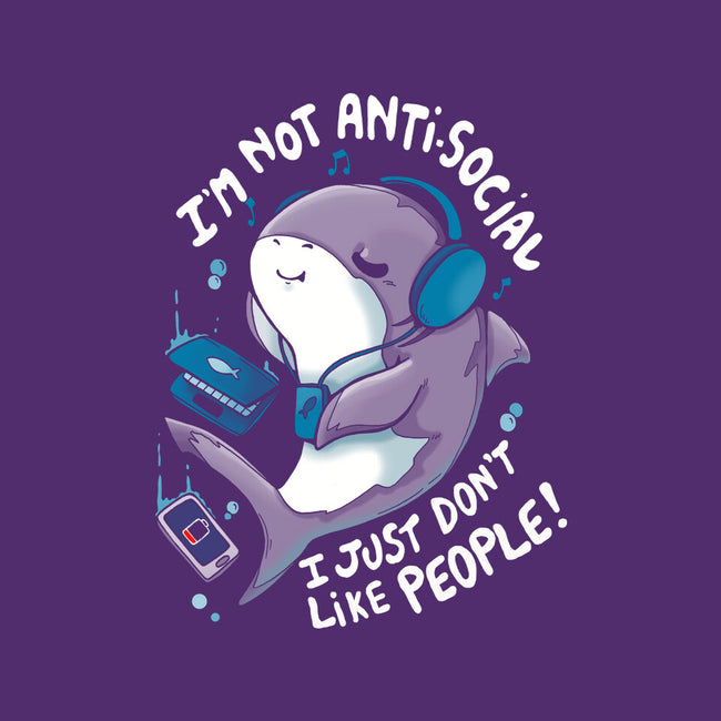 I Just Don't Like People-none stretched canvas-Vallina84