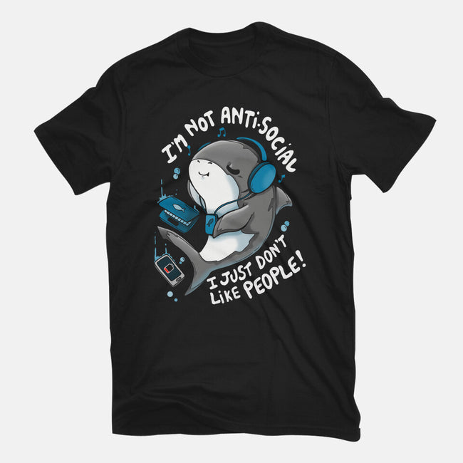 I Just Don't Like People-youth basic tee-Vallina84