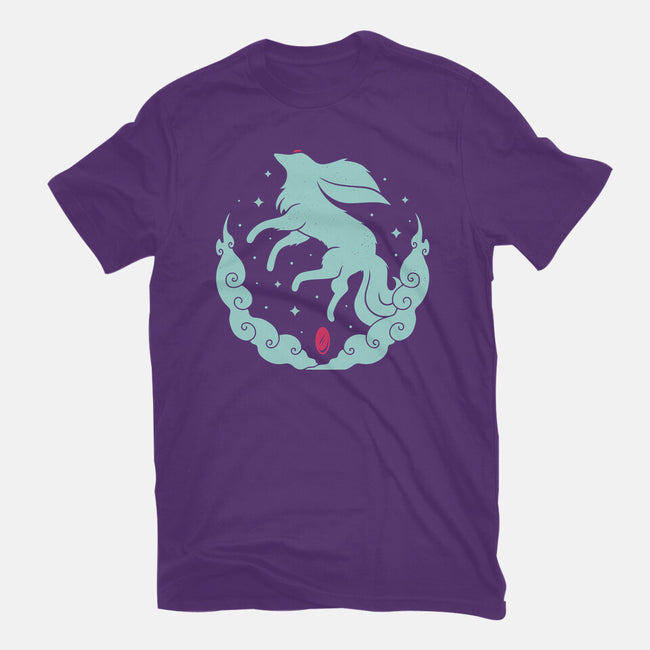 Ruby Magical Creature-womens basic tee-Alundrart