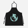 Ruby Magical Creature-unisex kitchen apron-Alundrart