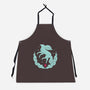 Ruby Magical Creature-unisex kitchen apron-Alundrart