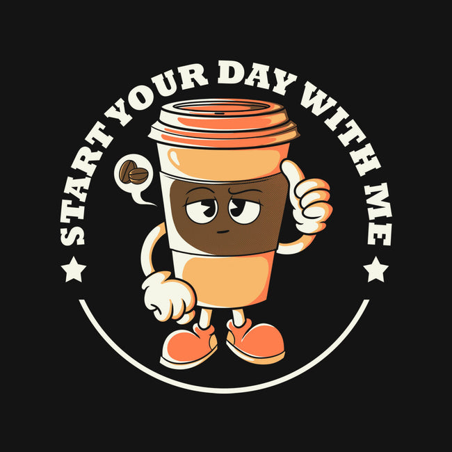 Start Your Day-unisex basic tee-Douglasstencil