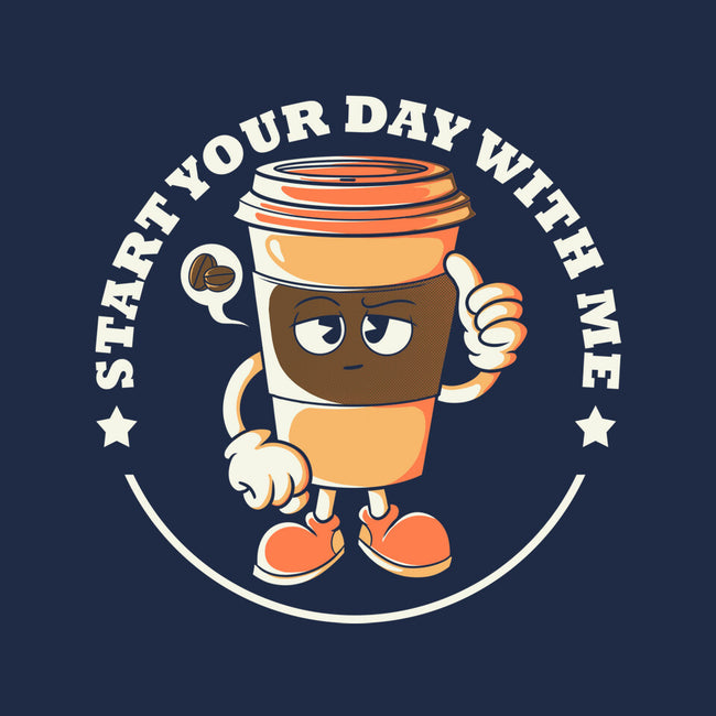 Start Your Day-cat basic pet tank-Douglasstencil