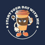 Start Your Day-cat basic pet tank-Douglasstencil