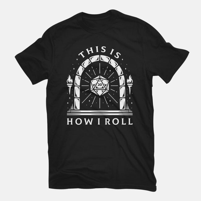 How I Roll-mens basic tee-Alundrart
