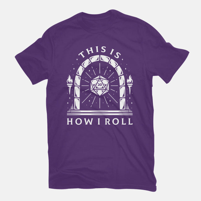 How I Roll-mens basic tee-Alundrart