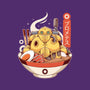 Robo Ramen-none memory foam bath mat-Alundrart