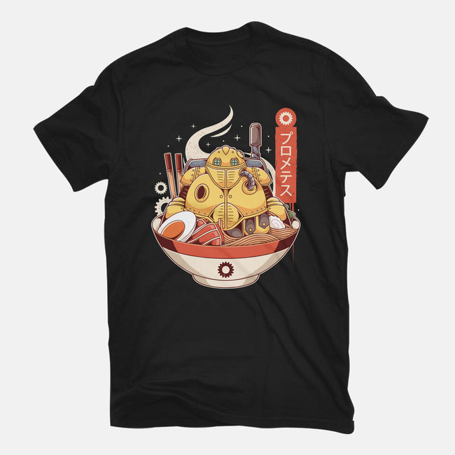 Robo Ramen-unisex basic tee-Alundrart