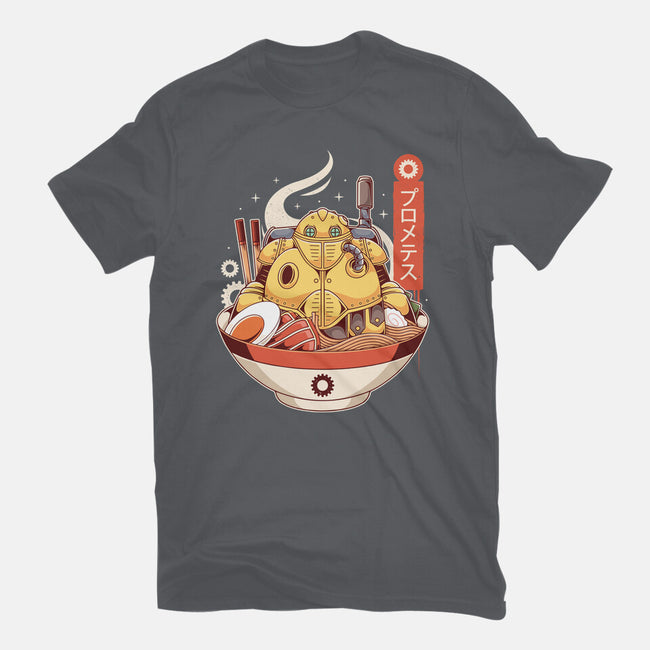 Robo Ramen-unisex basic tee-Alundrart