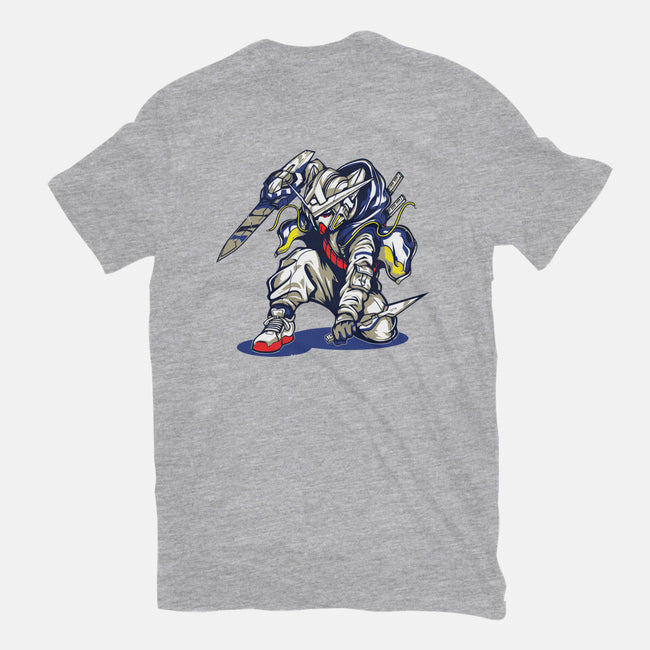 Gundam Ninja-womens basic tee-Rudy