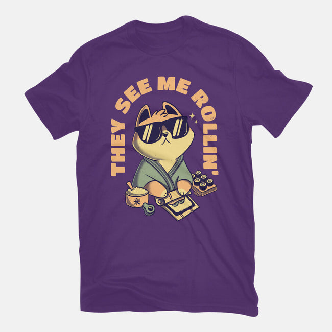 See Me Rollin-womens basic tee-Mushita