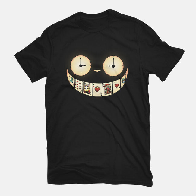 Cheshire Smile-youth basic tee-Vallina84