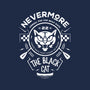The Black Cat Canoe-none stretched canvas-Logozaste