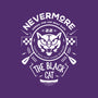 The Black Cat Canoe-none glossy sticker-Logozaste