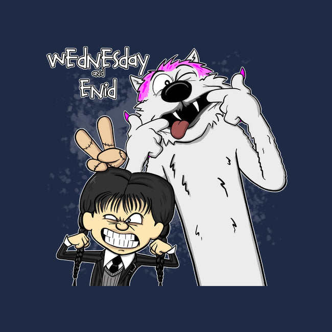 Wednesday & Enid-baby basic tee-MarianoSan