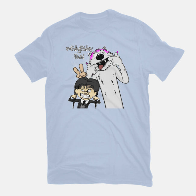 Wednesday & Enid-womens fitted tee-MarianoSan