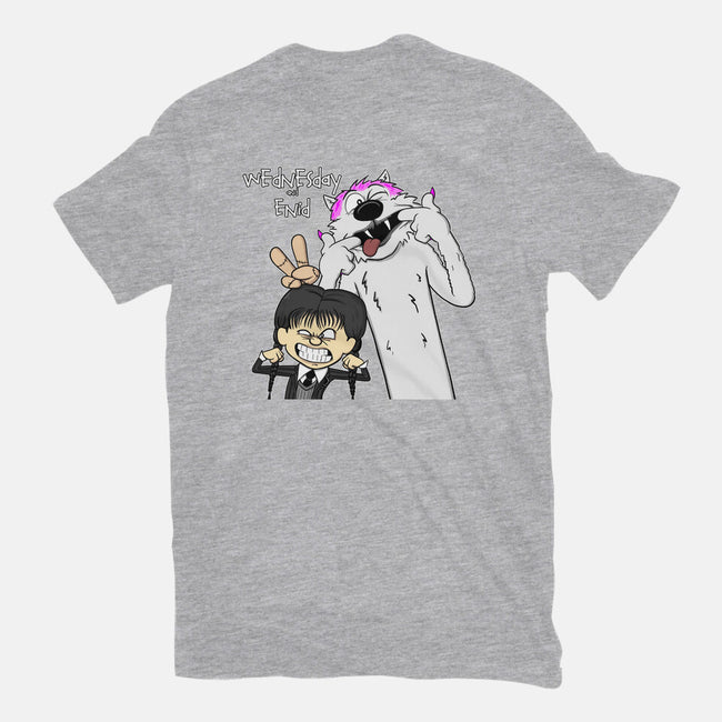 Wednesday & Enid-unisex basic tee-MarianoSan