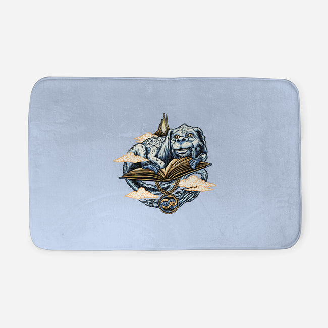 The Story That Never Ends-none memory foam bath mat-momma_gorilla