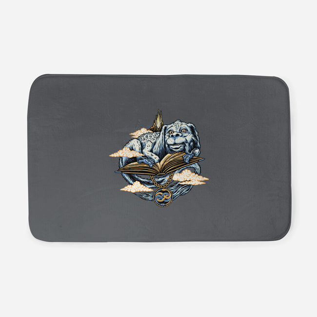 The Story That Never Ends-none memory foam bath mat-momma_gorilla