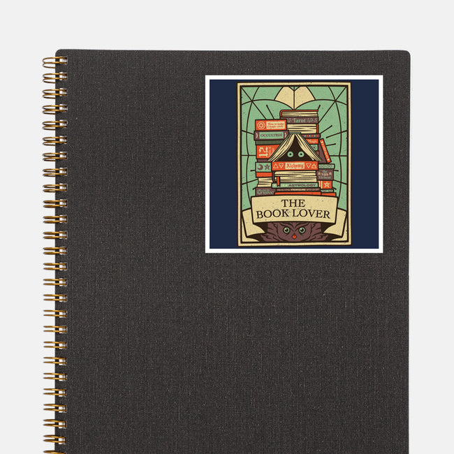 The Book Lover Tarot-none glossy sticker-tobefonseca