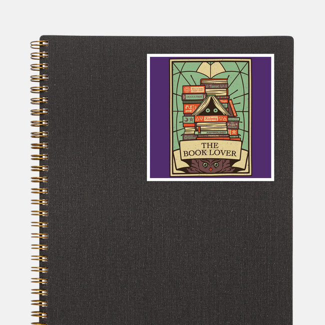 The Book Lover Tarot-none glossy sticker-tobefonseca