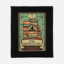 The Book Lover Tarot-none fleece blanket-tobefonseca