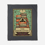 The Book Lover Tarot-none fleece blanket-tobefonseca