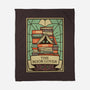 The Book Lover Tarot-none fleece blanket-tobefonseca