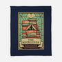 The Book Lover Tarot-none fleece blanket-tobefonseca