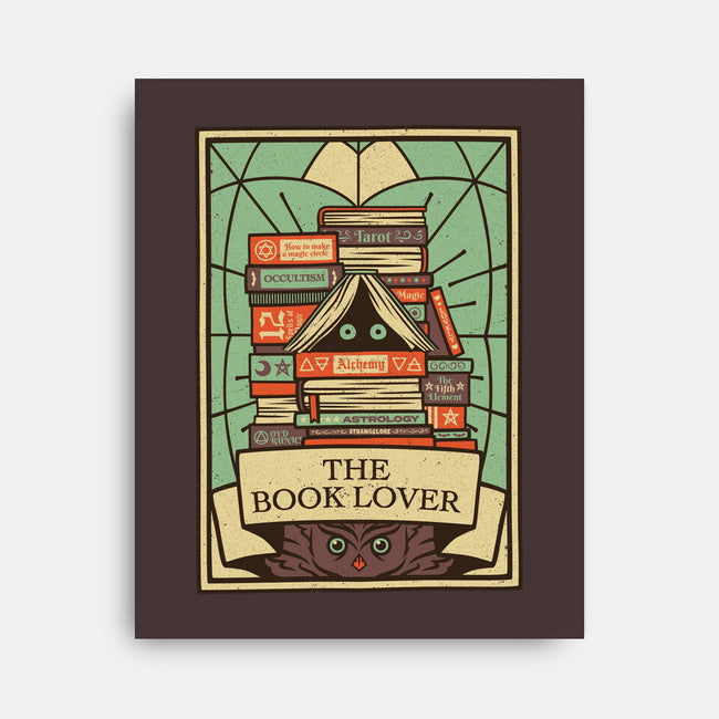 The Book Lover Tarot-none stretched canvas-tobefonseca