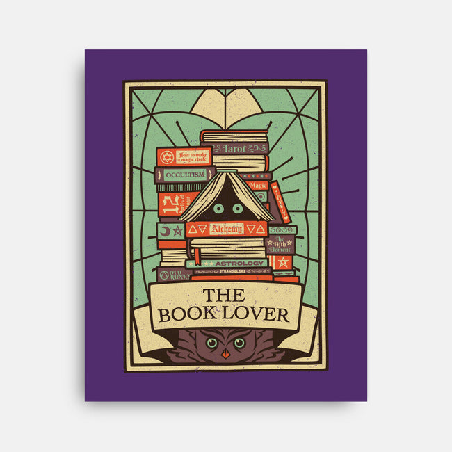 The Book Lover Tarot-none stretched canvas-tobefonseca