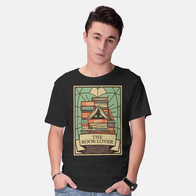 The Book Lover Tarot-mens basic tee-tobefonseca
