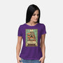 The Book Lover Tarot-womens basic tee-tobefonseca