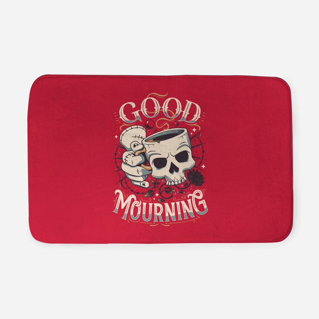 Wednesday Mourning-none memory foam bath mat-Snouleaf