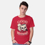 Wednesday Mourning-mens basic tee-Snouleaf