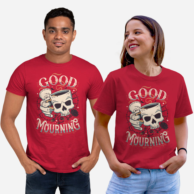 Wednesday Mourning-unisex basic tee-Snouleaf