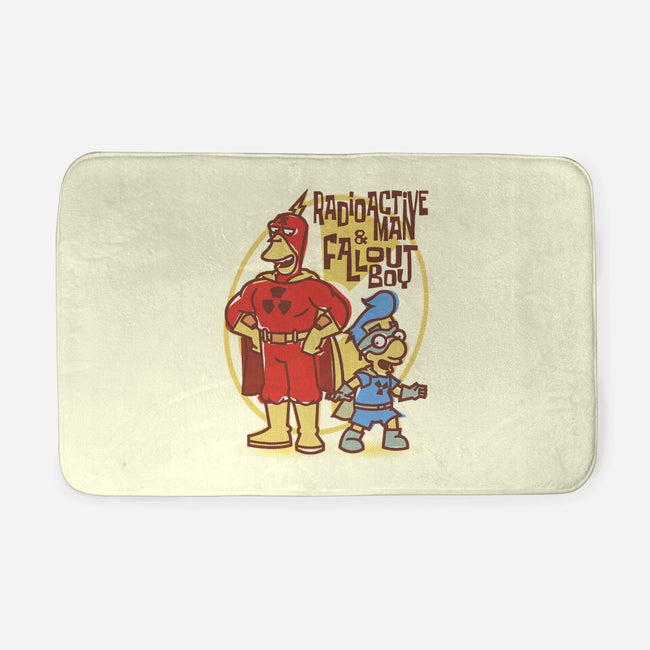 Radioactive Squad-none memory foam bath mat-se7te
