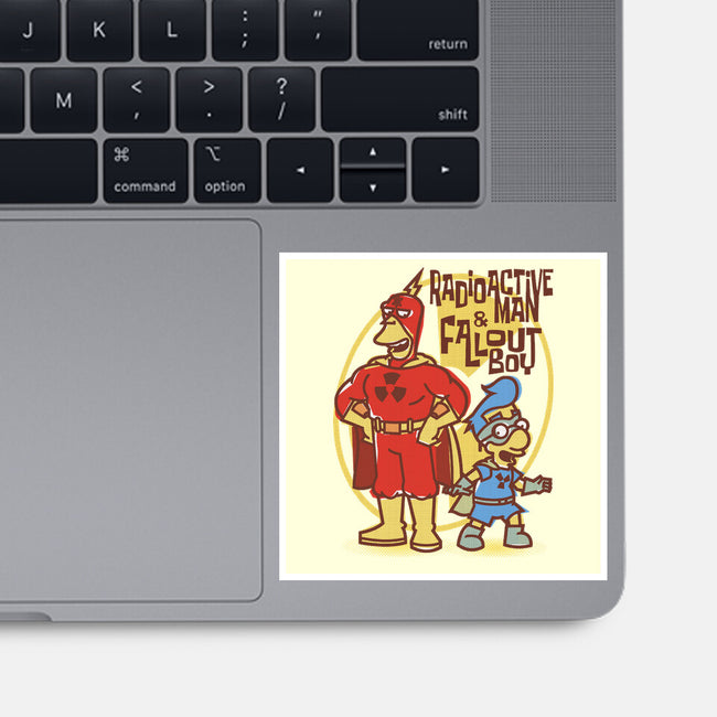 Radioactive Squad-none glossy sticker-se7te