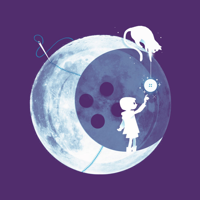 Button Moon-unisex kitchen apron-Vallina84