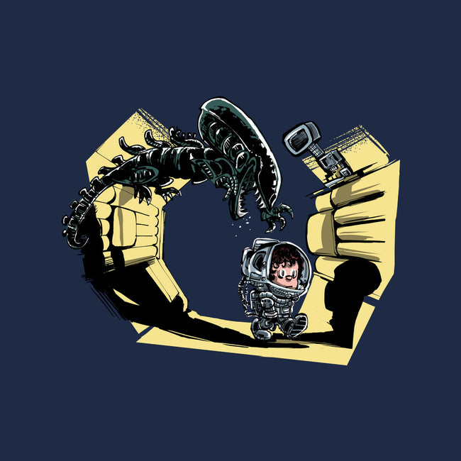 Ellen And Xeno-womens fitted tee-zascanauta