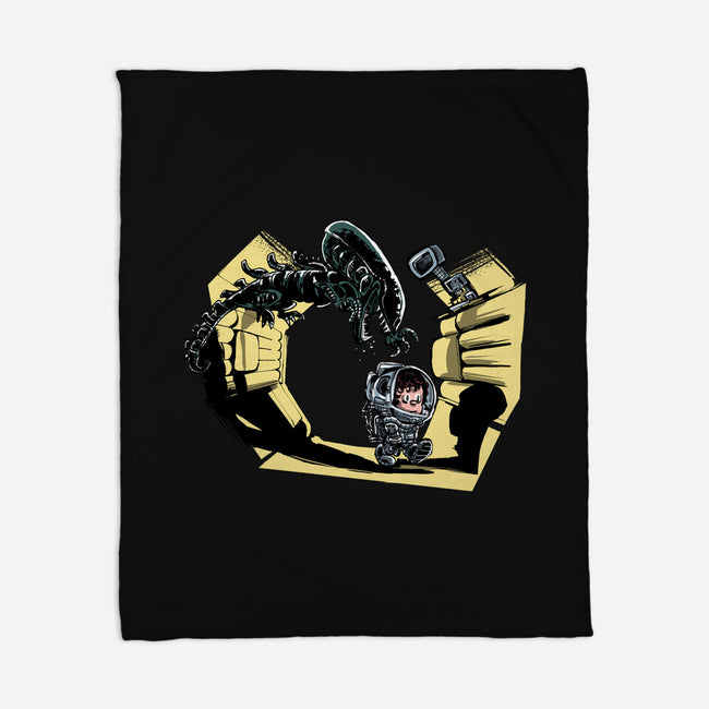 Ellen And Xeno-none fleece blanket-zascanauta