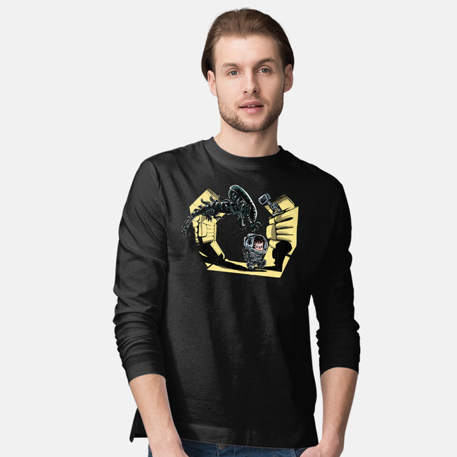 Ellen And Xeno-mens long sleeved tee-zascanauta