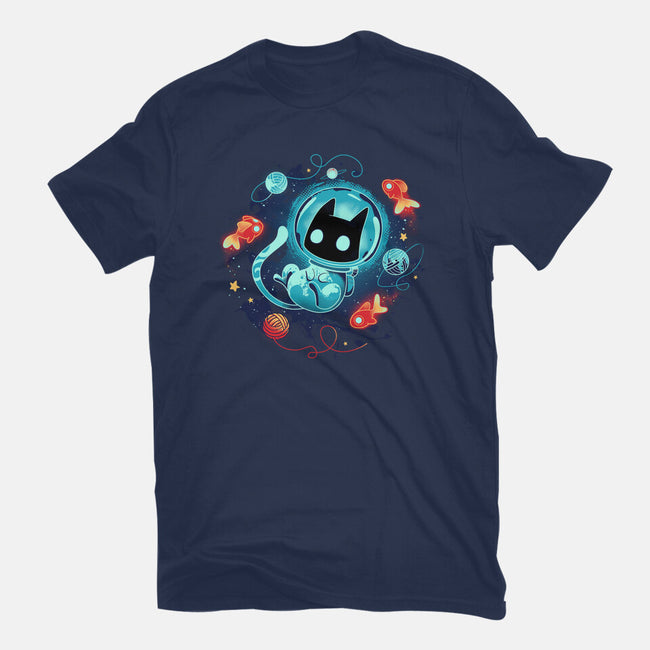 Space Adventurer-mens basic tee-Snouleaf