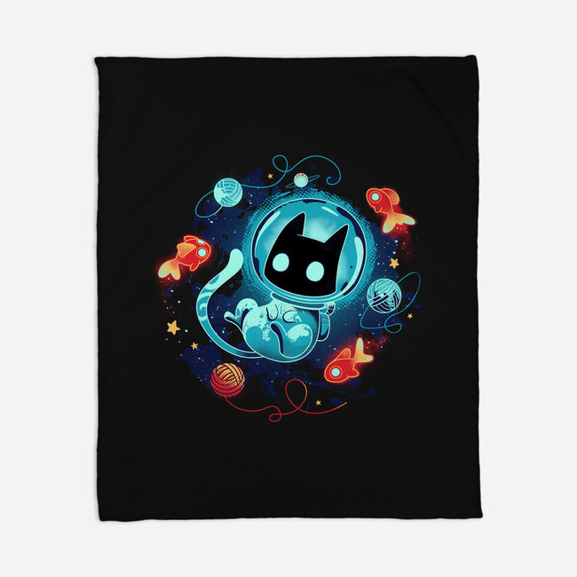 Space Adventurer-none fleece blanket-Snouleaf