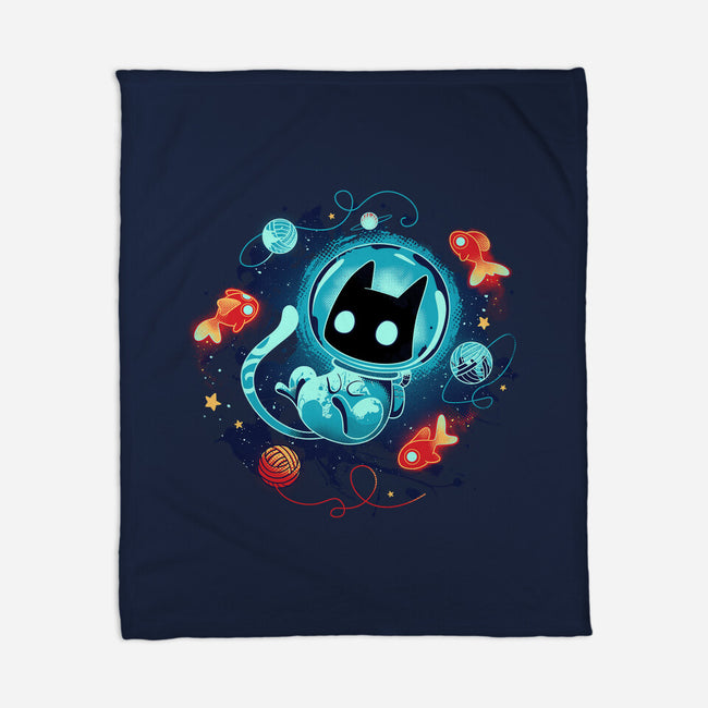 Space Adventurer-none fleece blanket-Snouleaf