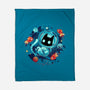 Space Adventurer-none fleece blanket-Snouleaf