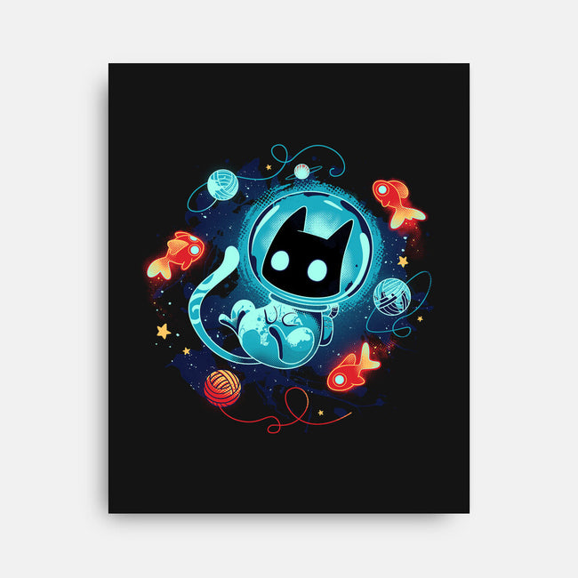 Space Adventurer-none stretched canvas-Snouleaf