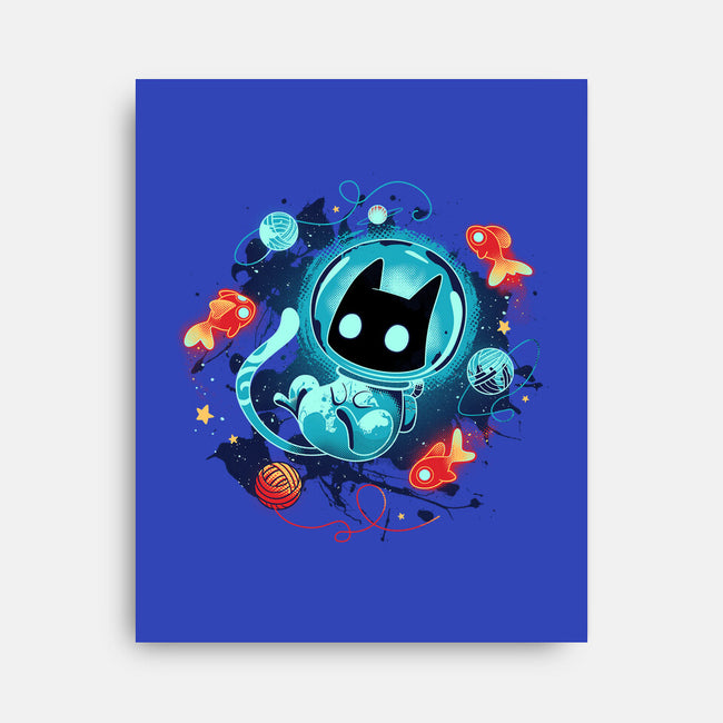 Space Adventurer-none stretched canvas-Snouleaf